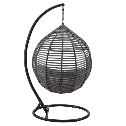 Outdoor Hanging Egg Chair (Without Side Stool) @HOG - Home, Office, Garden, Online Marketplace