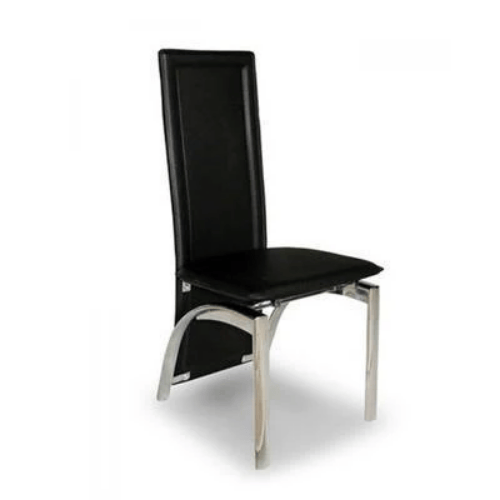 PU Leather Dining Chair - Black - M002 @HOG - Home Office Garden Online Marketplace