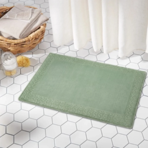 Paramount Memory Foam Bath Mat - 24" X 36" - Green @HOG - Home, Office, Garden, Online Marketplace

