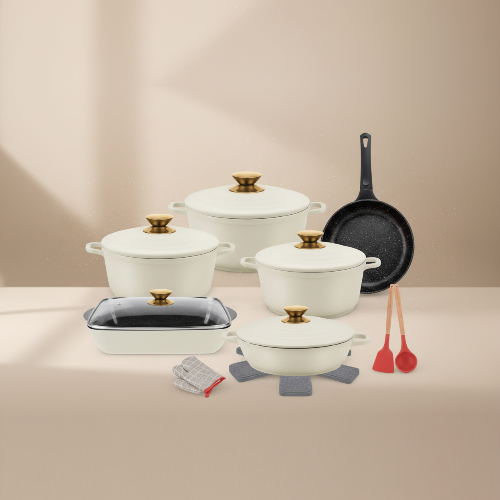 Phisma 18-Piece Granite Cookware Set @HOG - Home, Office, Garden, Online Marketplace