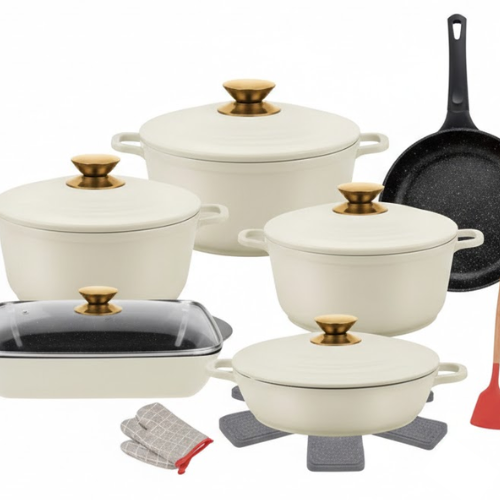 Phisma 18-Piece Granite Cookware Set @HOG - Home, Office, Garden, Online Marketplace