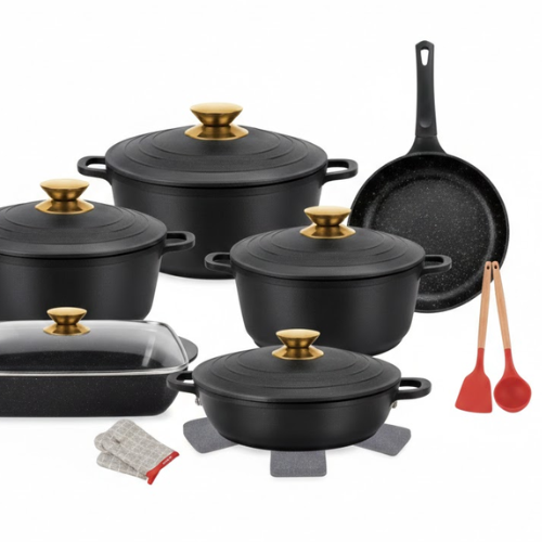 Phisma 18-Piece Granite Cookware Set @HOG - Home, Office, Garden, Online Marketplace