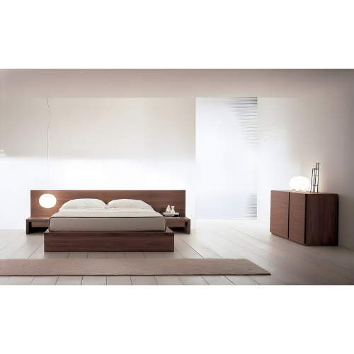 Platform Bed Frame Design with Chest of 8 Drawers (7×7ft) @HOG - Home, Office, Garden, Online Marketplace