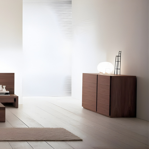 Platform Bed Frame Design with Chest of 8 Drawers (7×7ft) @HOG - Home, Office, Garden, Online Marketplace