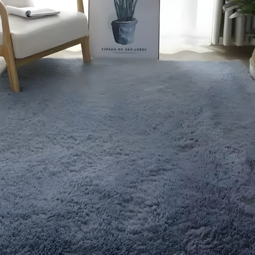 Plush Gray Area Rug @HOG - Home, Office, Garden, Online Marketplace