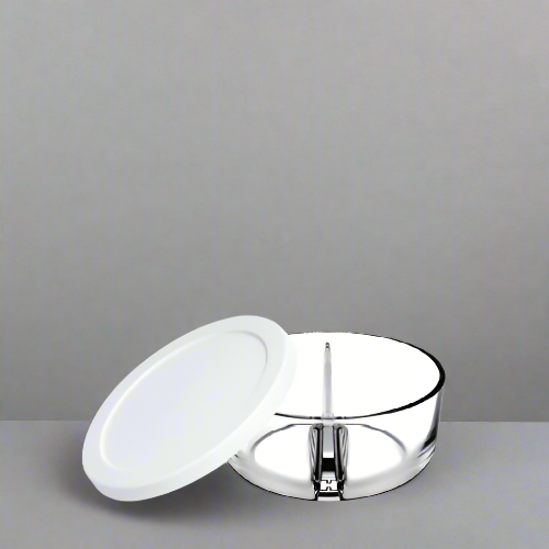 Polar Divided Storage Bowl With White Cover (1pc) 785cc. @HOG - Home Office Garden Online Marketplace