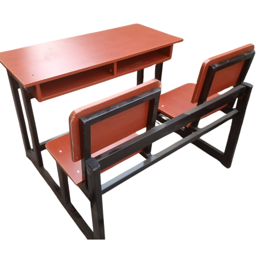 Primary School Double Seater Desk and Bench Set @HOG - Home, Office, Garden, Online Marketplace