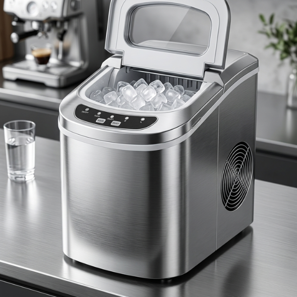 Andrew James Ice Cube Maker - Silver