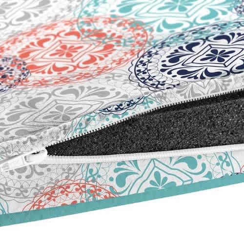 Purelux 2 in 1 Medallion Memory Foam Comfort Rollout Lounger. Home Office Garden | HOG-HomeOfficeGarden | online marketplace