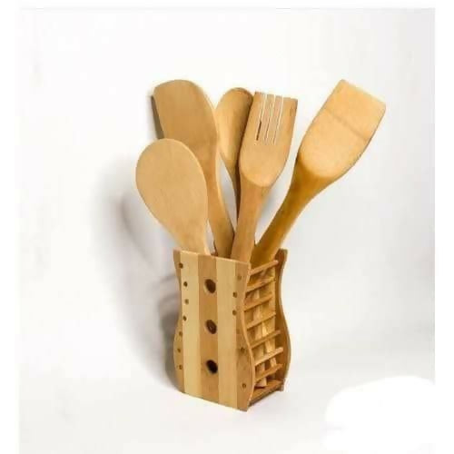 Wooden Kitchen Spoon Set