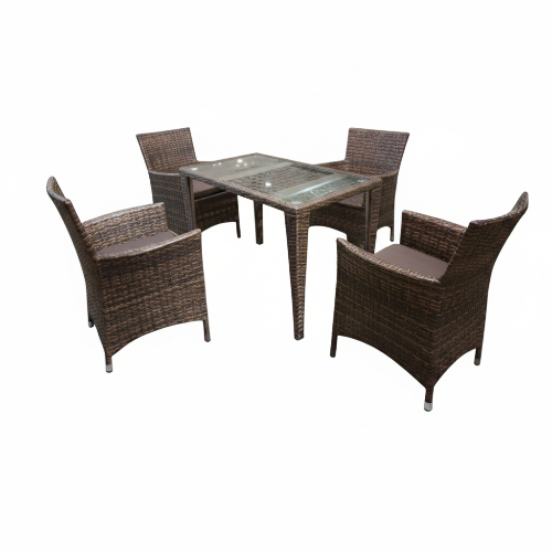 Rattan Garden Lounger 4 Seater