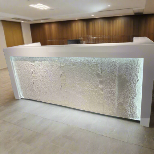 Reception Desk 2-meter. @HOG - Home Office Garden Online Marketplace