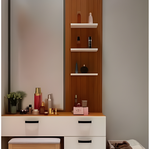 Royal Dressing Table Mirror with Stool. @HOG - Home Office Garden Online Marketplace