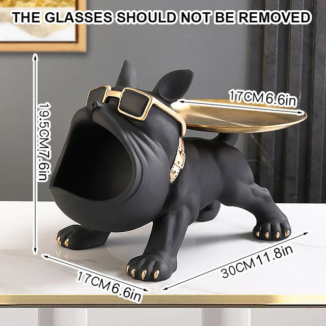 Decoration Dog Butler Figurine