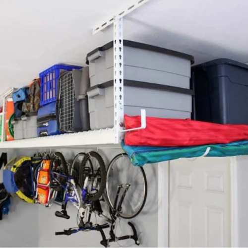 Saferacks Overhead Garage Storage Combo Kit, Two 24" X 45" @HOG - Home, Office, Garden, Online Marketplace
