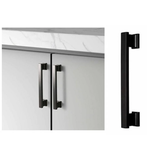 Sapphire Hexa Series Modern Cabinet Pull- 10packs - Black @HOG - Home, Office, Garden, Online Marketplace
