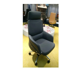 Black Executive Leather Office Chair Home Office Garden | HOG-HomeOfficeGarden | online marketplace