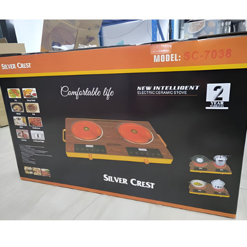 Silver Crest Infrared Electric Touch Control Stove 3500W @HOG - Home, Office, Garden, Online Marketplace