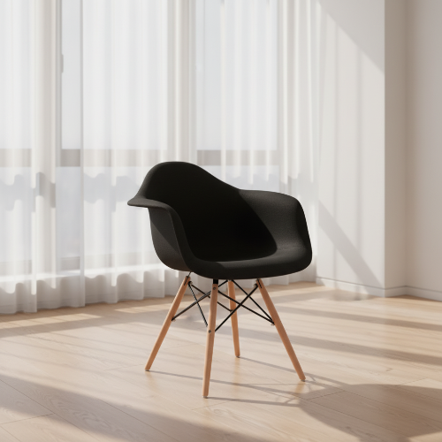 Simi Multipurpose Chair (Black)  Home Office Garden | HOG-Home Office Garden | online marketplace