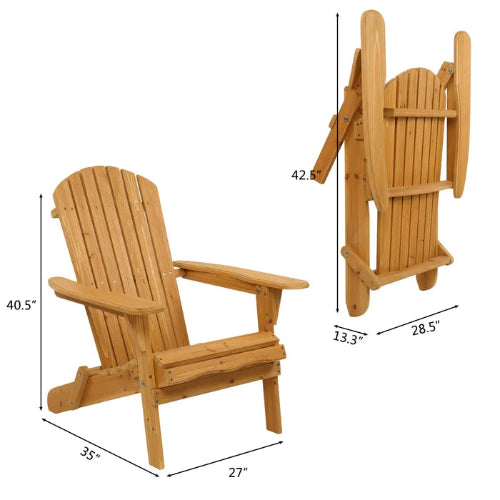 Solid Wood Adirondack Chair. @HOG - Home Office Garden Online Marketplace