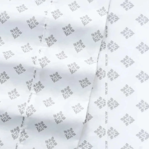 South Point Home Fashions Microfiber - 6 Pcs Sheet Set- Gray Medallion @HOG - Home, Office, Garden, Online Marketplace

