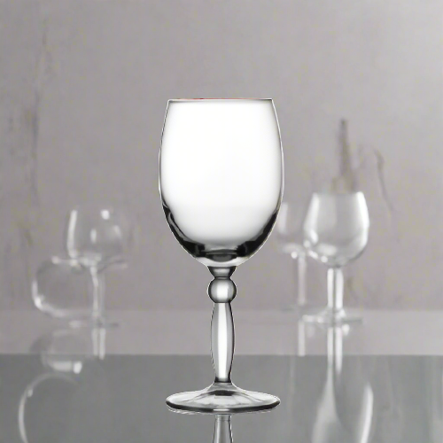 Step Stemware Glass (Red) (4pcs) 300cc.