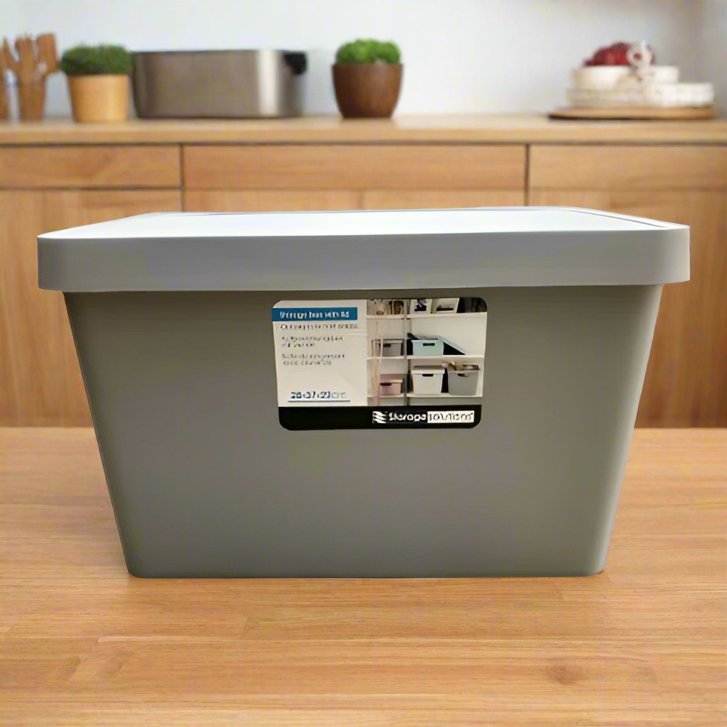 Storage Solutions Storage Box With Lid - 28 X 37 X 22cm
@ Hog