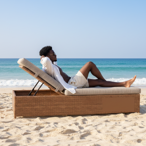 Swimming Poolside Lounger Bed