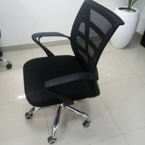 Swivel Mesh Office Chair - Black @HOG - Home Office Garden Online Marketplace
