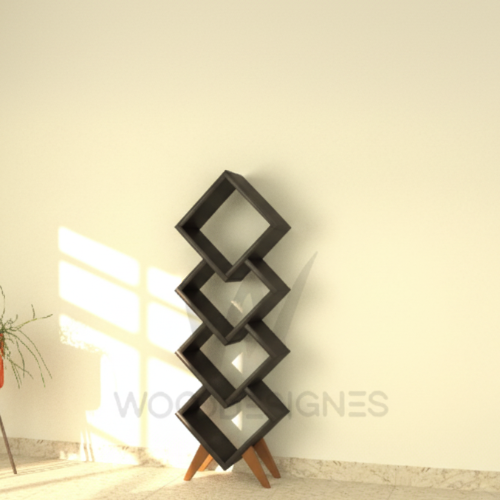 Temi Shelf (Dark-Brown)  Home Office Garden | HOG-Home Office Garden | online marketplace