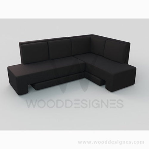 Terry Convertible Sofa(Black). @HOG - Home Office Garden Online Marketplace