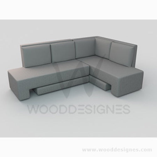 Terry Convertible Sofa (Grey). @HOG - Home Office Garden Online Marketplace
