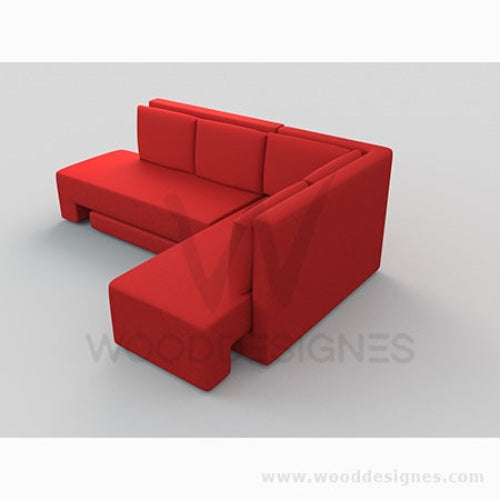 Terry Convertible Sofa (Red). @HOG - Home Office Garden Online Marketplace