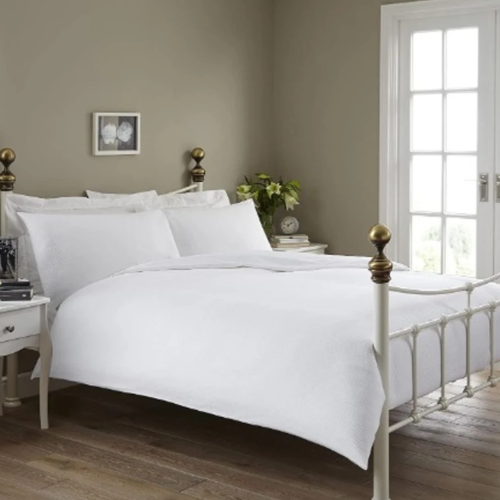 Tesco ''Sleep'' Washed Cotton Duvet Set With 2 Pillowcases @HOG - Home, Office, Garden, Online Marketplace
