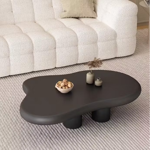 The Kiro Chubby Wavy Coffee Table - Black. Home Office Garden | HOG-HomeOfficeGarden | online marketplace