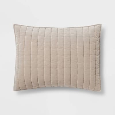 Threshold Velvet Quilt Pillow @ HOG