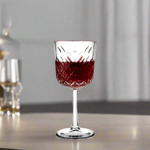 Timeless Stemware Glass (Red) (4pcs) 330cc. @HOG - Home Office Garden Online Marketplace