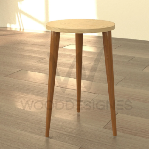 Timi Side Stool (Light-Oak) Home Office Garden | HOG-Home Office Garden | online marketplace