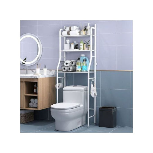 Toilet/ Bathroom Storage Rack, Shelve Organizer, Space Saver. @HOG - Home Office Garden Online Marketplace