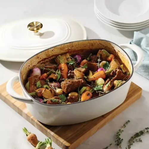 Tramontina 7-quart Enameled Oval Dutch Oven - White @HOG - Home, Office, Garden, Online Marketplace

