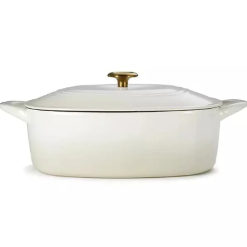 Tramontina 7-quart Enameled Oval Dutch Oven - White @HOG - Home, Office, Garden, Online Marketplace
