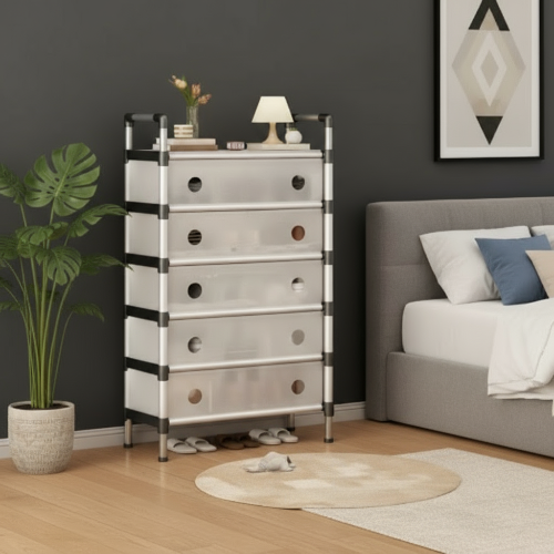 Transparent Multi-Layer Shoe Rack  @HOG - Home, Office, Garden, Online Marketplace