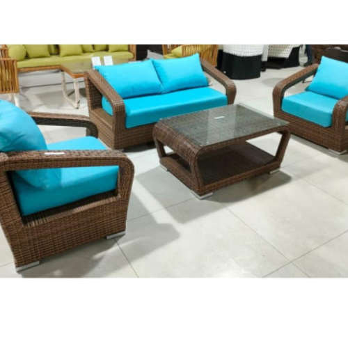 Outdoor 4 Seater Rattan Set