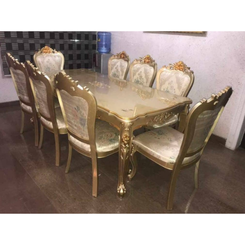 Eight-Seater Gold Trim Dining Set Eight-Seater Gold Trim Dining Set @HOG - Home, Office, Garden, Online Marketplace