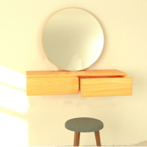 Vee Vanity Set (Golden _ Brown). Home Office Garden | HOG-Home Office Garden | online marketplace 