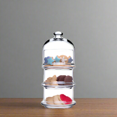 Villa Patisserie Service Bowl With Cover (1pc) 3x(505)cc. @HOG - Home Office Garden Online Marketplace