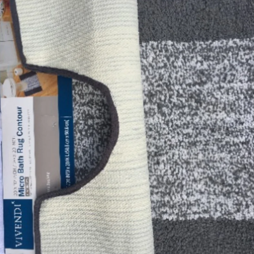 Vivendi Microfiber Contour Bath Rug -2 Piece - 2 Ft X 3 Ft @HOG - Home, Office, Garden, Online Marketplace
