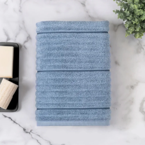 Welhome Bath Towel- 1 Soft Towel- Blue @HOG - Home, Office, Garden, Online Marketplace
