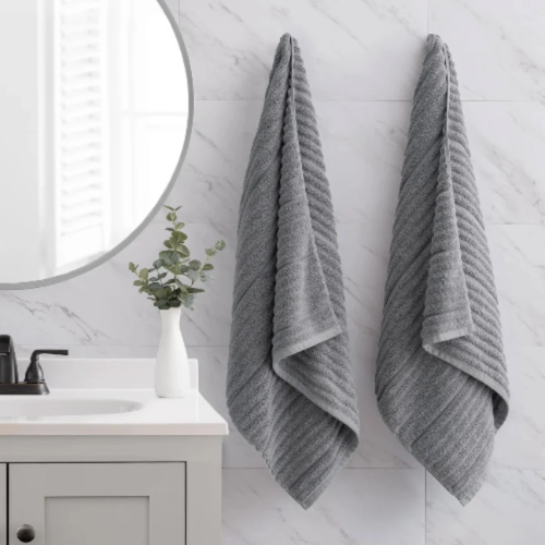 Welhome Bath Towel- One Soft- Grey @HOG - Home, Office, Garden, Online Marketplace
