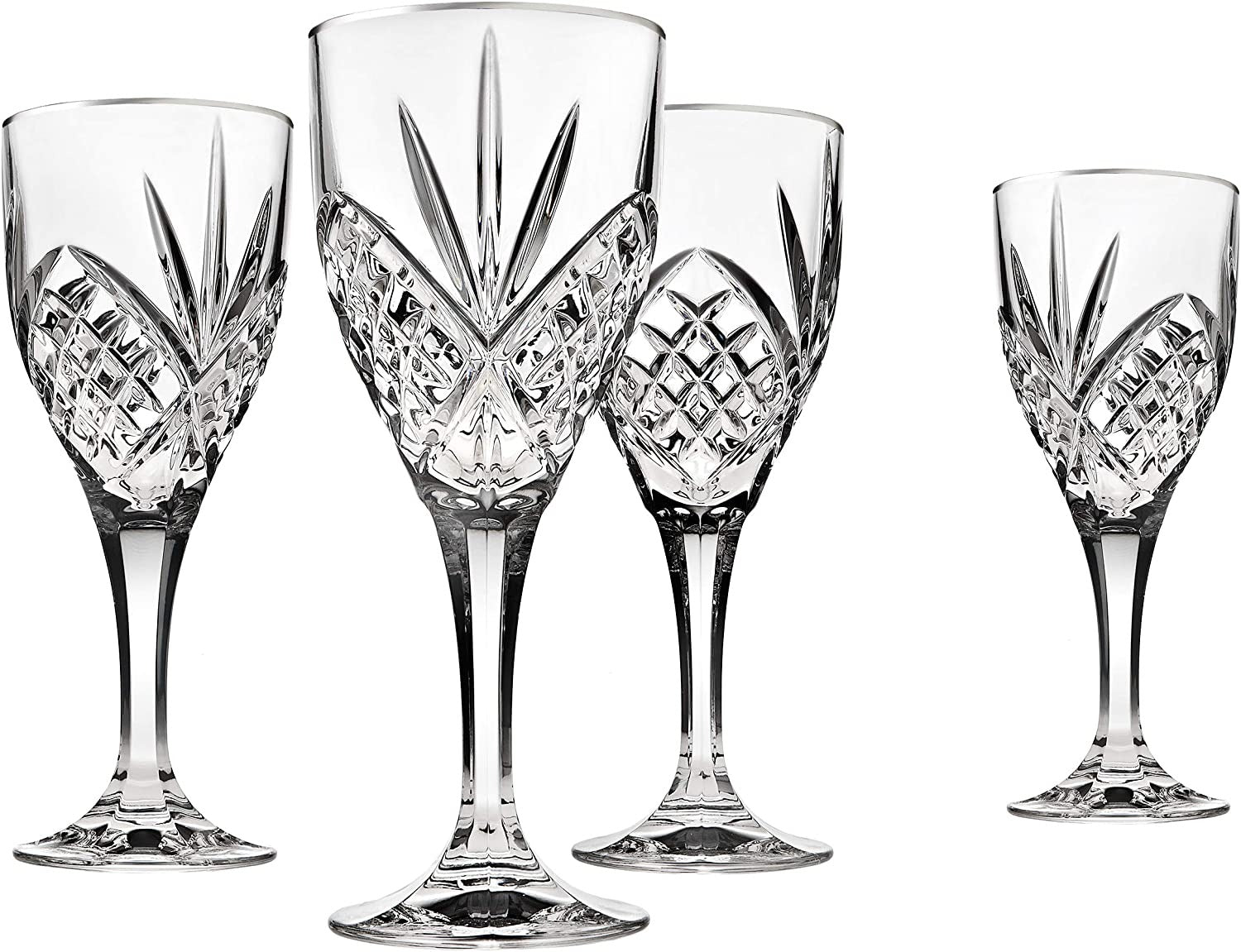 Godinger Dublin Set O f 4 Wine Goblets 35cl - Crystal Goblet Home Office Garden | HOG-HomeOfficeGarden | online marketplace